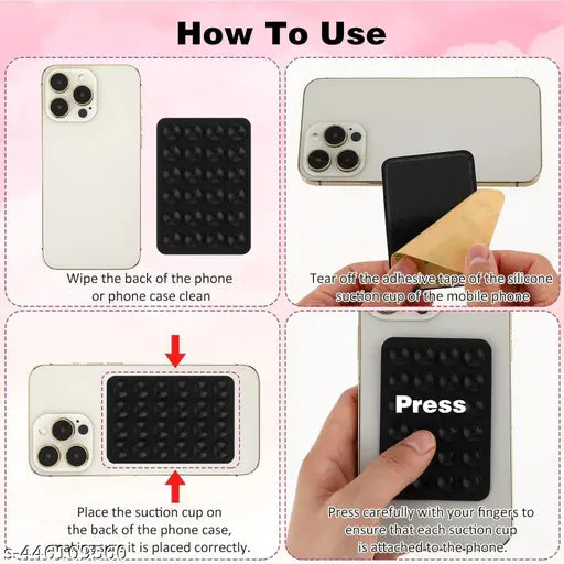 Stick & Shoot! – Hands-Free Selfie & Video Holder for iPhone/Android